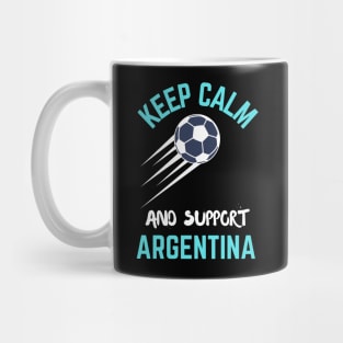 I Support Argentina Football Team Mug